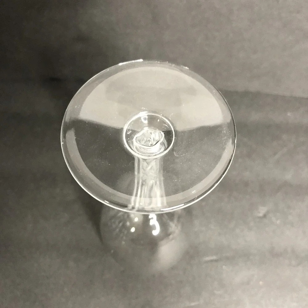 6 Cristal DArques Durand Sogaro Wine Glasses Goblets Elegant NO FROST